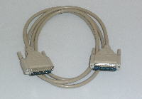 picture of DB-25 Male to Male 6 Foot External Cable