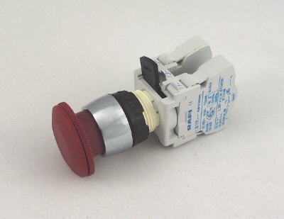 PMDX-EStop-Std2nc Emergency Stop Switch with 2 normally closed contacts