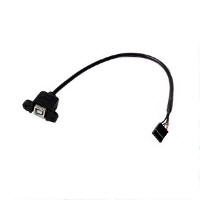 USB Header-to-B Panel Mount Cable