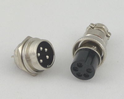 picture of PMDX-5Pin-PlugAndJack 5 pin connector